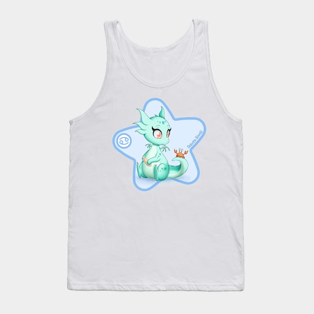 Zodiac Dragons - Cancer Tank Top by SilveryDreams